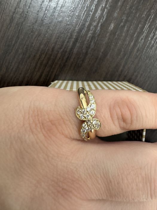 Кольцо золото 585