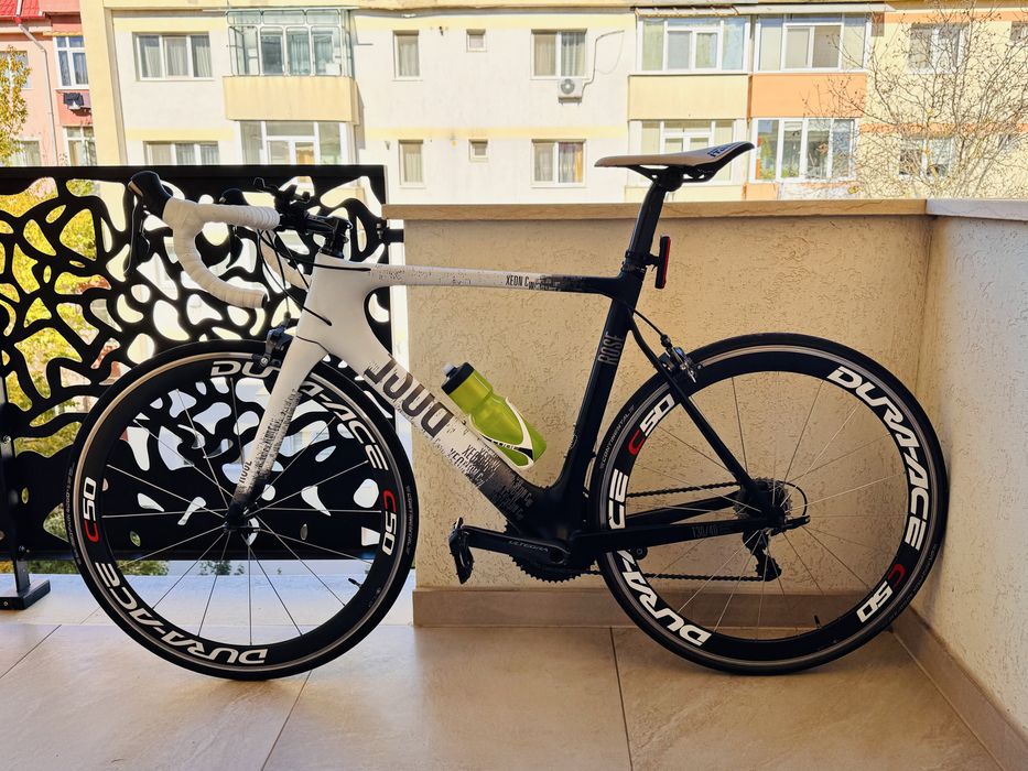 Cursieră CARBON ROSE XEON CW,jante carbon DURA-ACE C50 ,full ULTEGRA!!