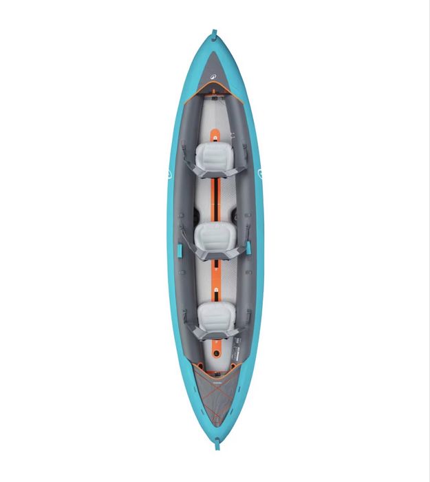 Vand Caiac-canoe gonflabil 2/3 locuri Touring 100 Albastru