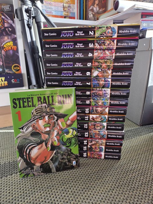 Манга на италиански Jojo's Bizarre Adventure Part 7 (1-16)