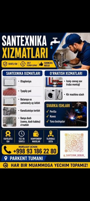 Santexnika xizmatlari