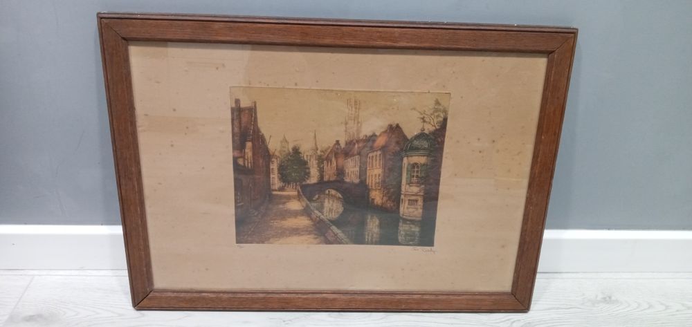 Гравюра-цветная.