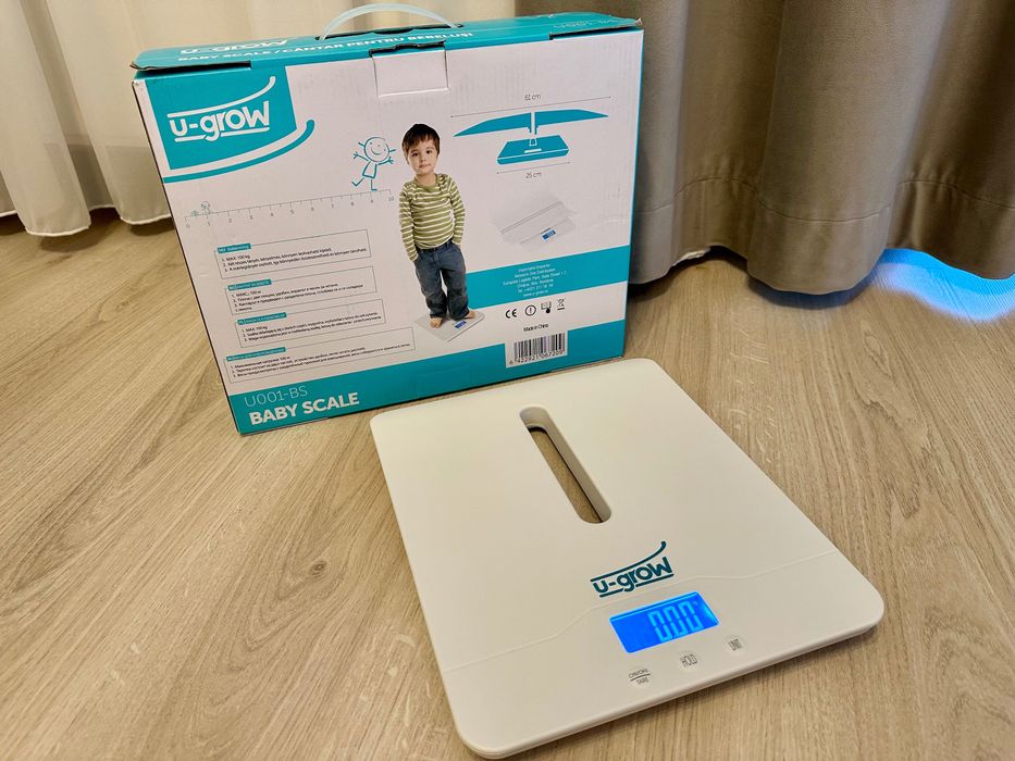 Cântar digital U-Grow 2 în 1 pentru copii, 0-10 ani