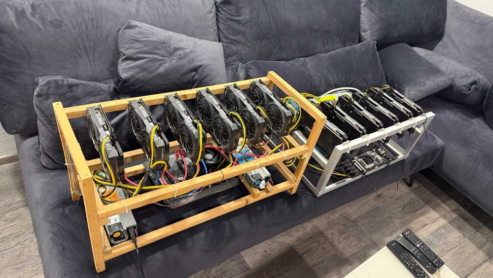 2xMining rigs/Копачки 3060ti no LHR