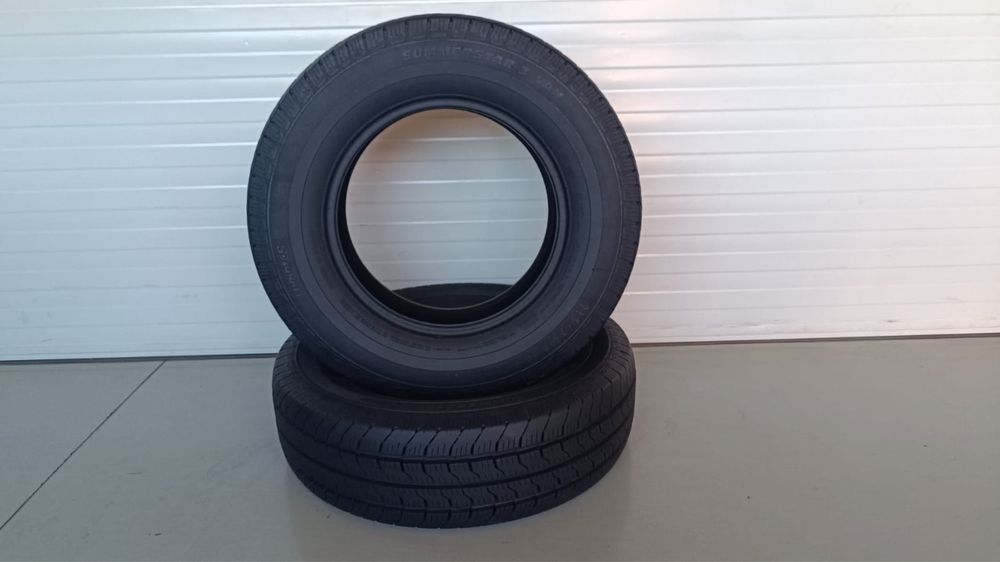 2бр гуми 215/75/R16C/Summer star3 van point S/dot1318г/10.5мм грайфер/