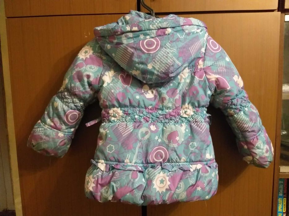 Куртка зима для девочки 3-4