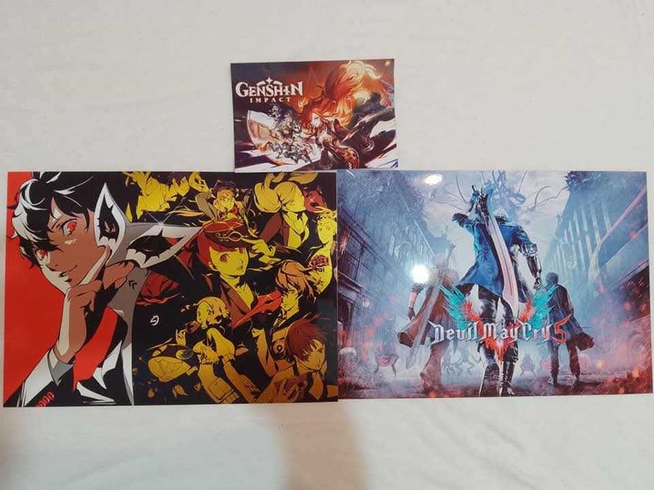 Плакати от игри, аниме, филми, анимаци във формат А4 (21х29.7 см).