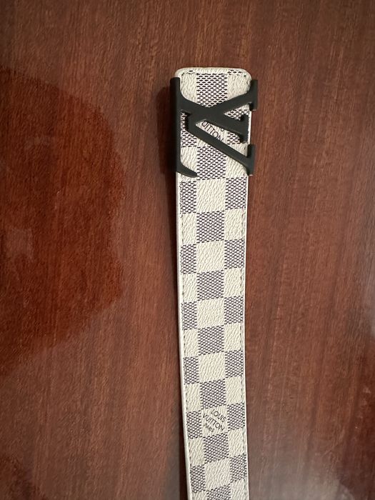 LV belt white  110cm (usor negociabil )