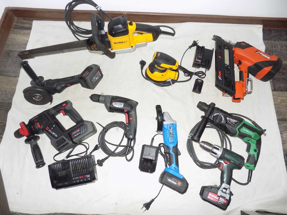 Set scule Wurth , DeWalt DWE 396-QS , Paslode IM 90 XI