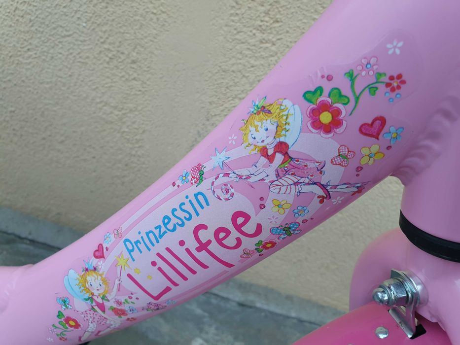 Bicicleta Puky Prinzessin Lillifee, aluminiu, roti pe 18"