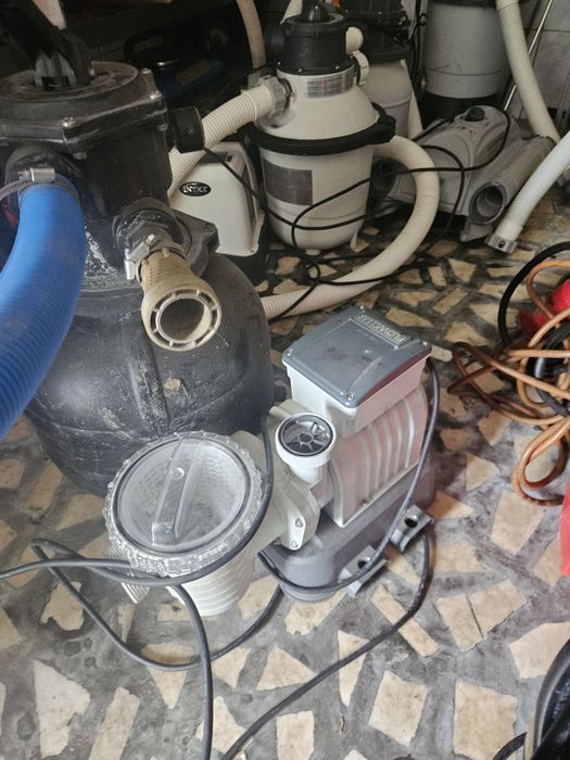 set pompa cu filtru nisip