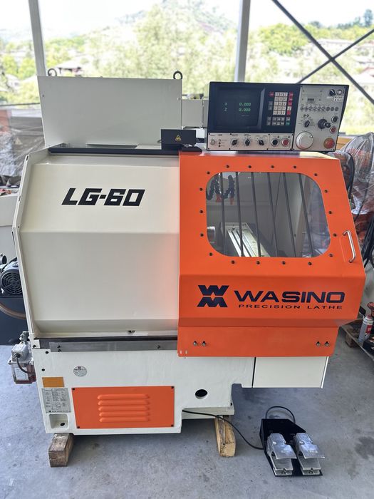 Прецизен японски CNC струг с ЦПУ Fanuc - Wasino LG-60