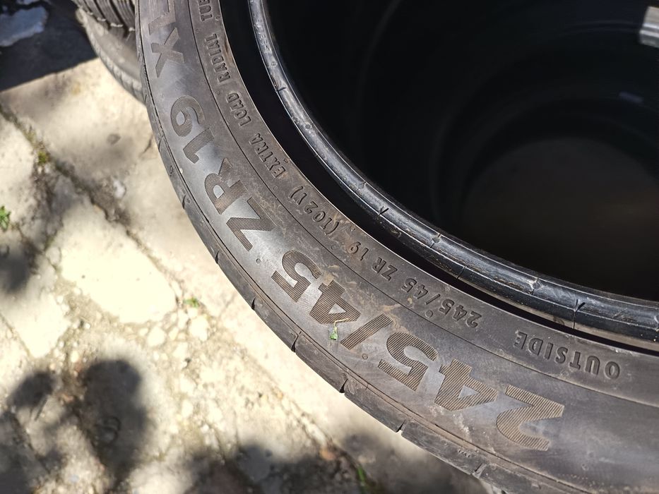 Anvelope vara 245 45 19 continental 2021 5.6mm