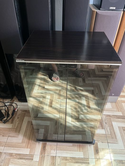 Rack Audio Sony/Technics pt aparate de 43 cm cu usi fumurii