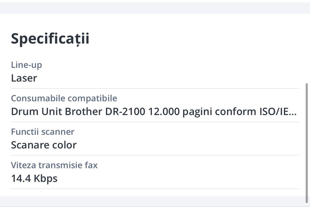 Imrpimanta/Copiator/fax BROTHER MFC 7320