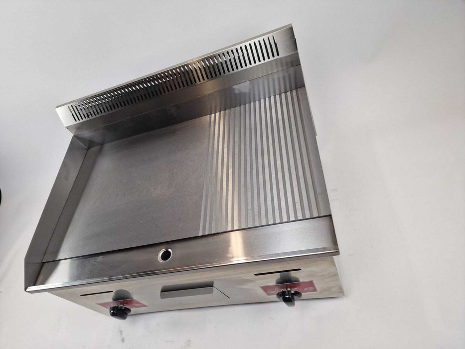 plita pe gaz gpl noua cu factura 62x50 cm ,neted+striat