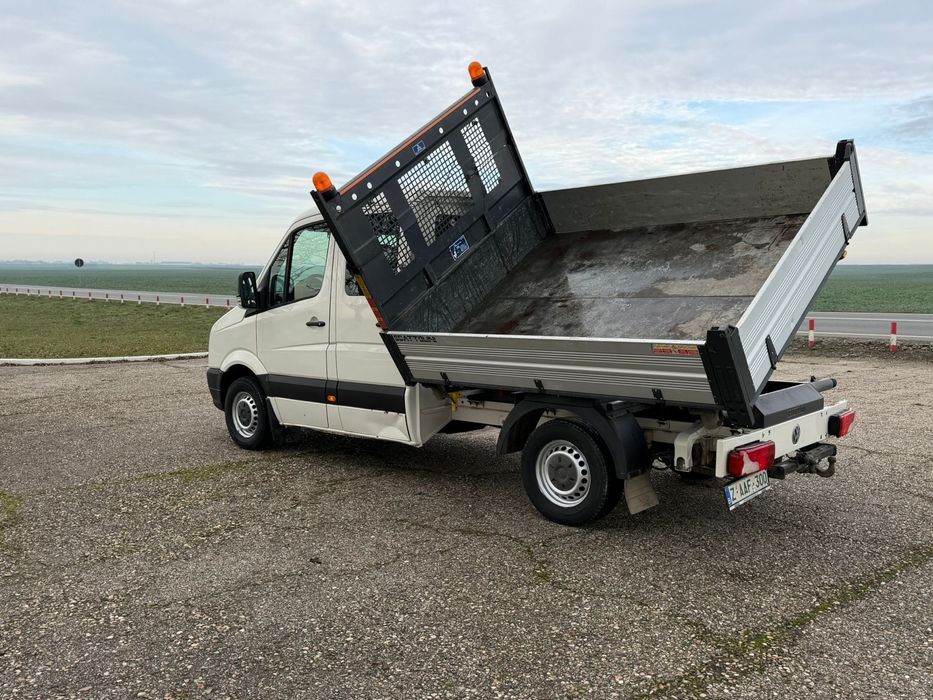 Volkswagen Crafter Dokka 2.5 - basculabil pe 3 parti, bena Scatollini