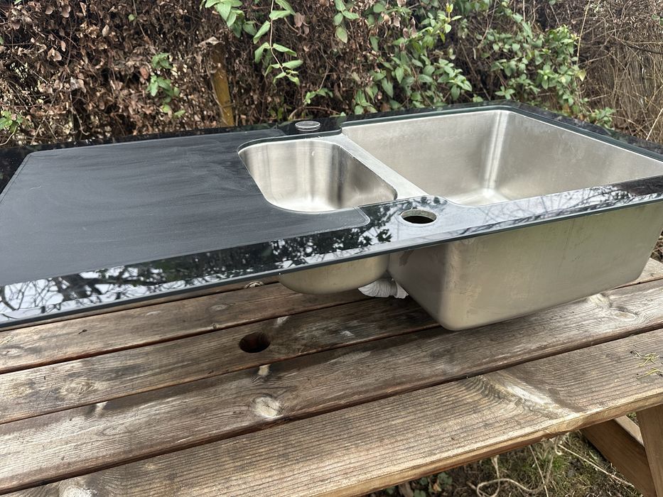 Chiuveta bucatarie inox/sticla