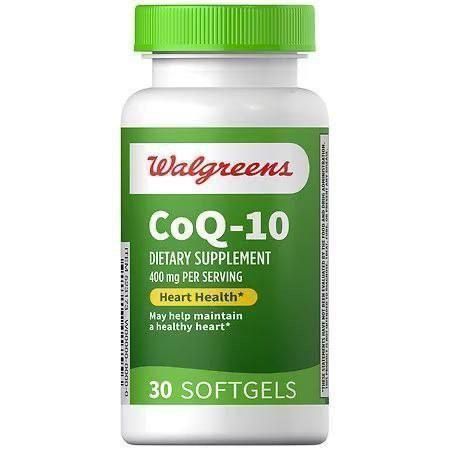 Коэнзим CoQ10 400 мг 30 капсул Walgreens США