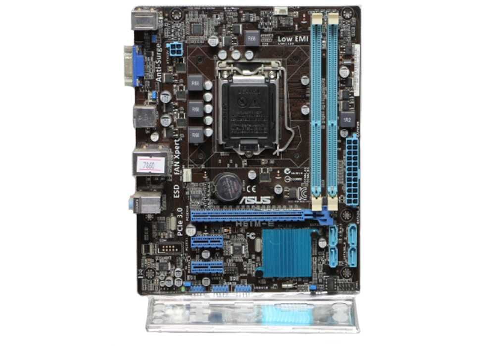 Мат.Плата LGA 1155 ASUS H61M-E 2x DDR3