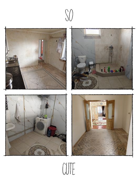 Жер үй,банясымен, клиенттерімен, пар