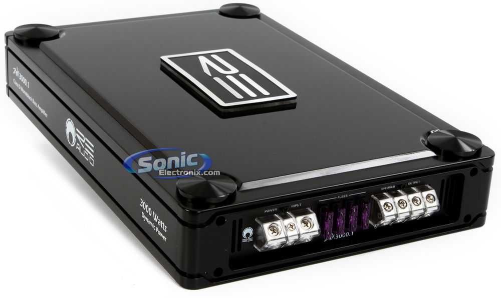 Усилитель RE Audio ZTX-3000.1 моноблок