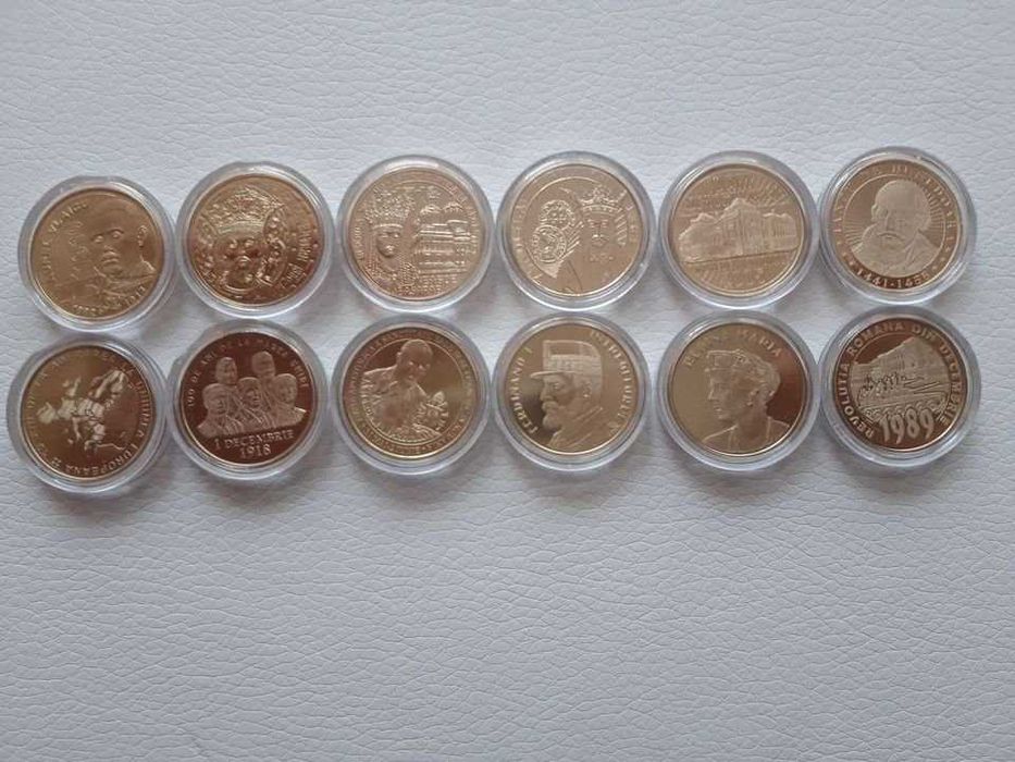 Colectie monede aniversare 50 bani