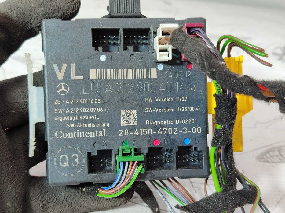 Calculator ușă față stânga Mercedes-Benz E-Class W212 / C-Class W204 / CLS C218 COD: A2129004014 2013 / [2007-2016] / (5G3)