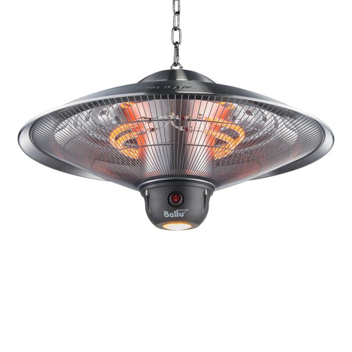 Инфракрасная потолочная люстра Ballu BIH-LL-2.1-S новый в упаковке.