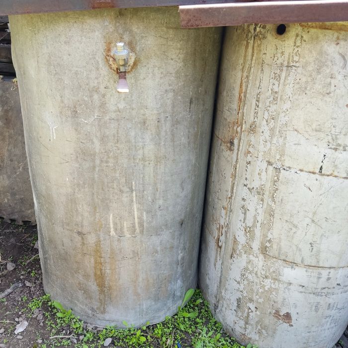 Бочка для воды алюминиевая