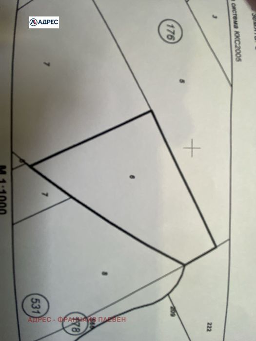 Парцел в Враца, област-с.Паволче площ 1419 цена 30770