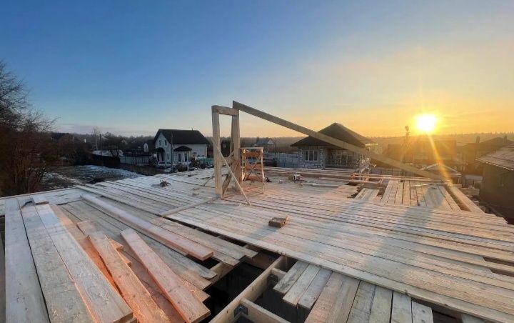 Кровельные работы крыши