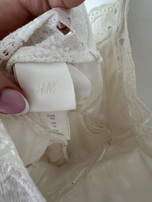 H&M - нова дантелена рокля размер М