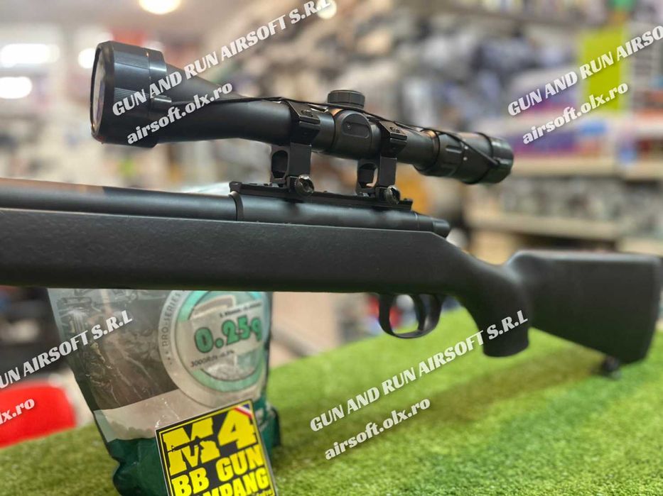 PUSCA MANUALA CU ARC!! *Puternica* Modificata 5J!! Co2 Gaz Pistol