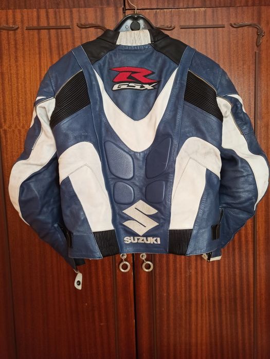 Кожен мото екип Suzuki GSX от 2 части