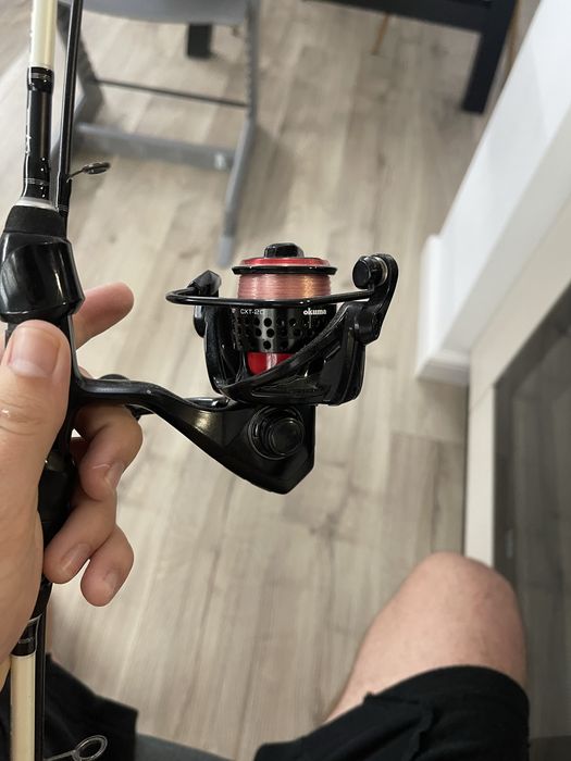 Lanseta + mulineta (combo spinning) rapture spectra 0.5-5 g, okuma ceymar cxt 20