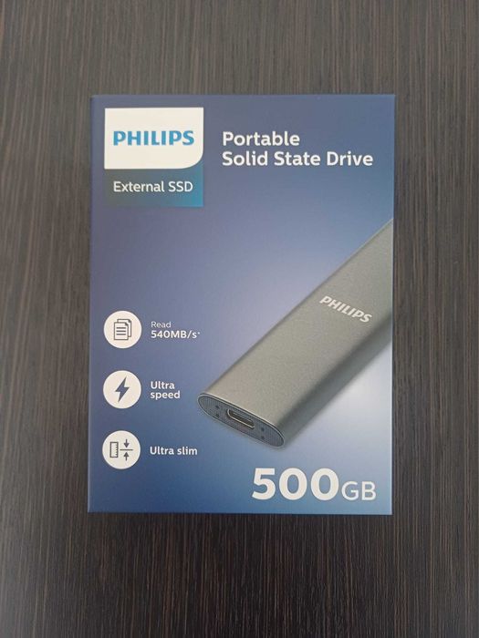 SSD Extern Portabil 500GB Philips