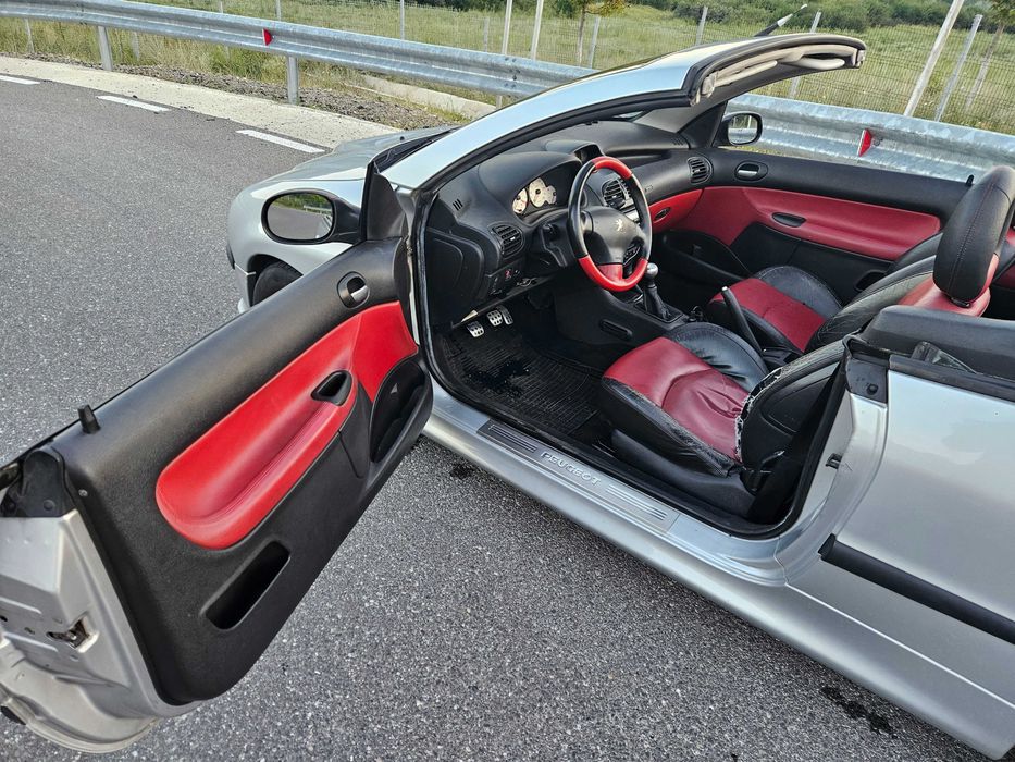 Dezmembrez Peugeot 206 CC. Interior Piele, Plafon Funcțional