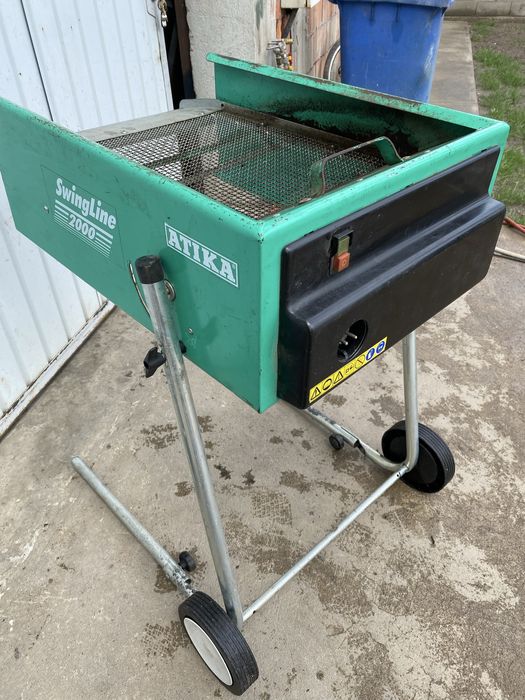 Sita electrica compost, nisip,sita de gradina