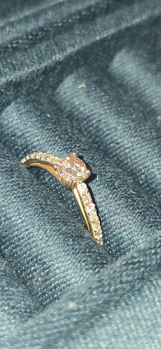 Кольцо с бриллиантами