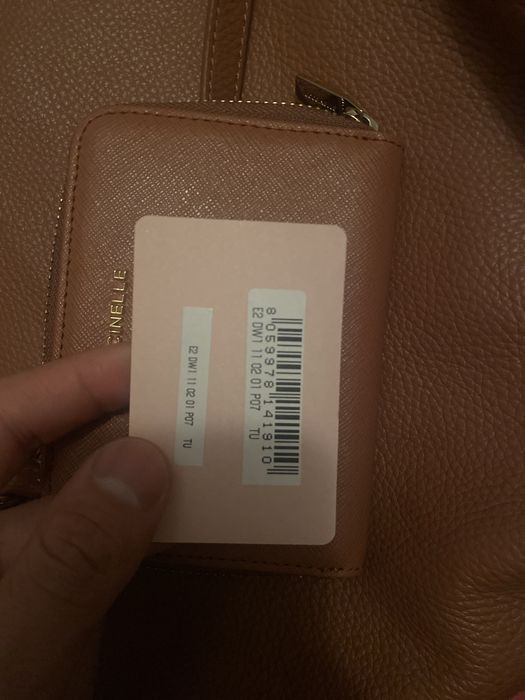 coccinelle кожаный кошелек оригинал