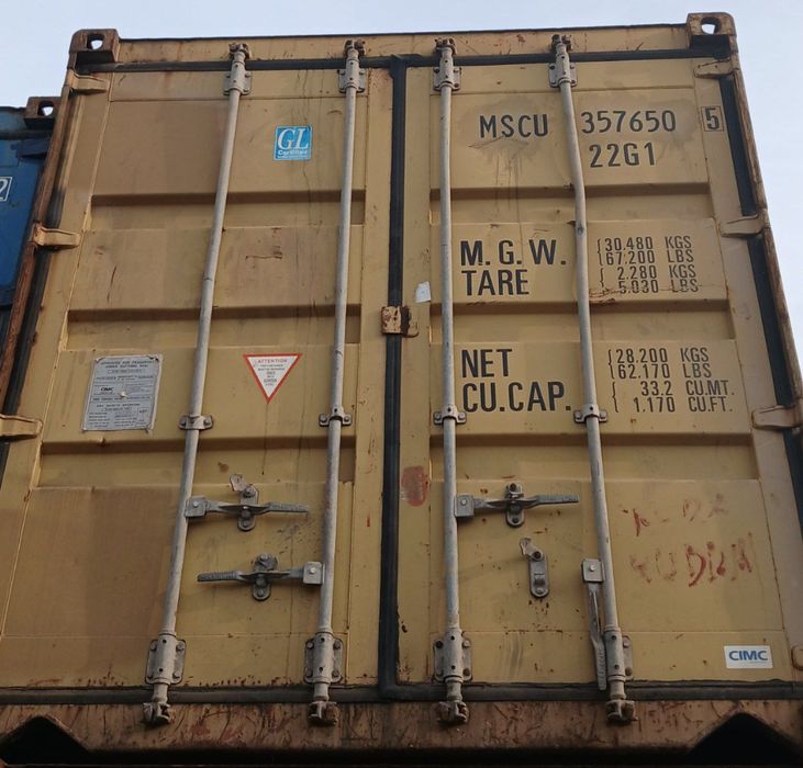 Контейнер 6 ва 12 метрли