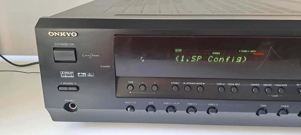 Amplificator Onkyo HT-R340 Sunet Excelent SUB pasiv sau activ Receiver Optic Coaxial