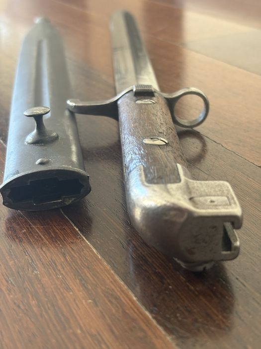 Baionetă Mauser S84/98 + teacă, WW1/WW2