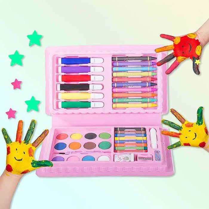 Детски комплект за рисуване в кутия – 42 части