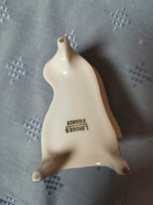 Порцеланова кутийка за бижута Limoges във форма на пиано