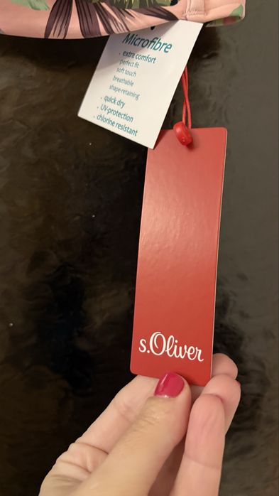 Горнище на бански S’oliver нов с етикет р-р 75D