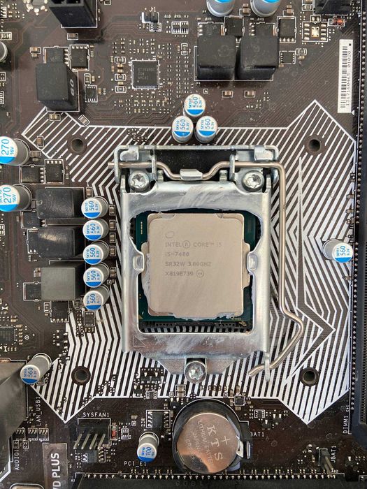 MSI H110M + Intel Core i5-7400 Комплект