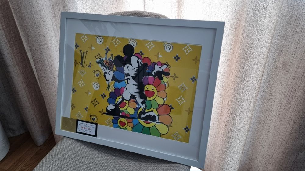 Tablou Mickey Mouse editie limitata 100 de bucati in toata lumea