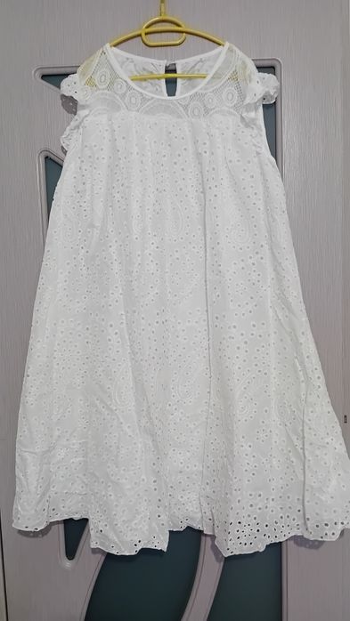 МАКСИ Лятна Бяла рокля